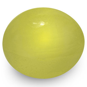 1.93-Carat VS-Clarity Deep Greenish Yellow Chrysoberyl Cat's Eye - Click Image to Close