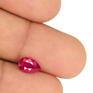 1.64-Carat Unheated Eye-Clean Rich Pinkish Red Mozambique Ruby - Click Image to Close