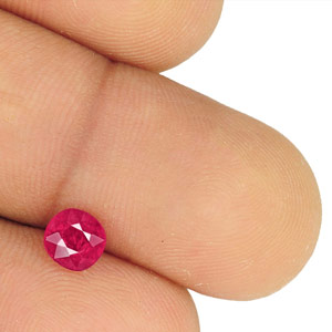 1.13-Carat IGI-Certified Unheated Bright Red Mozambique Ruby - Click Image to Close