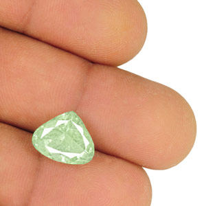 3.88-Carat Natural Light Bluish Green Emerald from Colombia - Click Image to Close