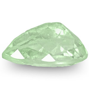 3.56-Carat Lustrous Bluish Green Pear-Shaped Colombian Emerald - Click Image to Close