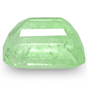 4.76-Carat Octagon-Cut Lustrous Bluish Green Colombian Emerald - Click Image to Close