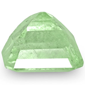 3.49-Carat Octagon-Cut Pastel Bluish Green Colombian Emerald - Click Image to Close