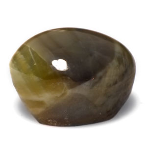 6.58-Carat Grey Chrysoberyl Cat's Eye from Sri Lanka - Click Image to Close