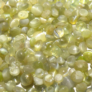 81.31-Carat Mix Lot of Selected Chrysoberyl Cat's Eye from India - Click Image to Close