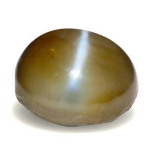 4.43-Carat Amazing Brownish Green Chrysoberyl Cat's Eye - Click Image to Close