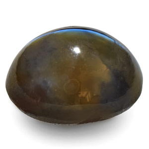 4.47-Carat Chrysoberyl Cat's Eye with Milk & Honey Effect - Click Image to Close