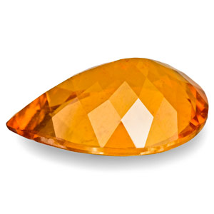 3.07-Carat Vivid Golden Orange Eye-Clean Tanzanian Clinohumite - Click Image to Close