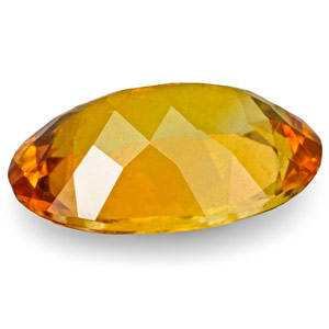 1.68-Carat Golden Orange Oval-Cut Tanzanian Clinohumite - Click Image to Close