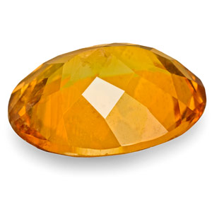 1.08-Carat Yellowish Orange Eye-Clean Tanzanian Clinohumite - Click Image to Close