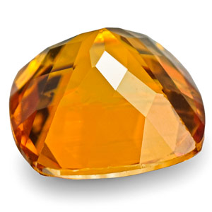 0.97-Carat Exceptional VVS Neon Golden Orange Clinohumite - Click Image to Close