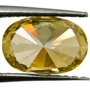 0.86-Carat GIA-Certified Fancy Brownish Yellowish Green Diamond - Click Image to Close