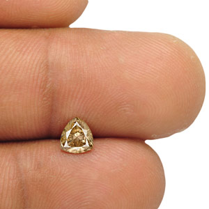 0.48-Carat Fancy Brown Trilliant-Cut Diamond from Australia - Click Image to Close