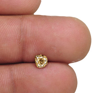 0.47-Carat Sparkling Fancy Deep Champagne Brown Diamond - Click Image to Close