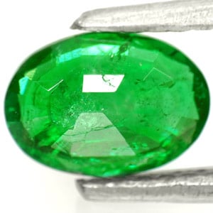 0.78-Carat Lovely Leaf-Green Emerald from Zambia - Click Image to Close