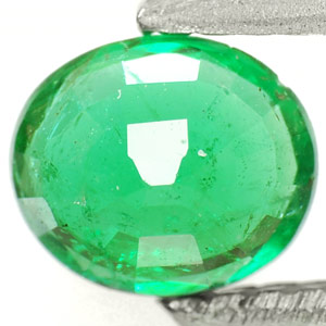 0.62-Carat Attractive Dark Green Emerald from Zambia - Click Image to Close