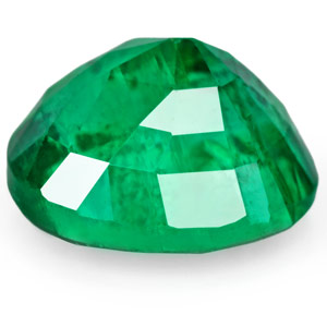 3.20-Carat Deep Velvet Green Oval-Cut Zambian Emerald - Click Image to Close