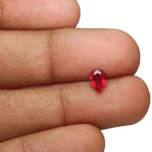 0.72-Carat IGI-Certified Vivid Pinkish Red Burmese Ruby - Click Image to Close