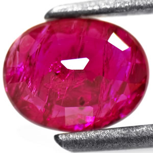 0.93-Carat Unheated Magenta Red Ruby from Burma - Click Image to Close