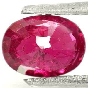 1.37-Carat Wonderful Unheated Intense Red Ruby from Mozambique - Click Image to Close