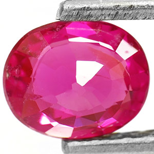 0.68-Carat High-Luster Unheated Burmese Ruby (IGI-Certified) - Click Image to Close