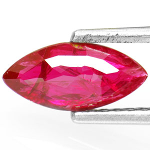 0.93-Carat Unheated Purplish Red Ruby from Mozambique (IGI) - Click Image to Close