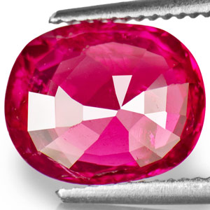 3.02-Carat Super Lustrous Unheated Ruby from Niassa, Mozambique - Click Image to Close