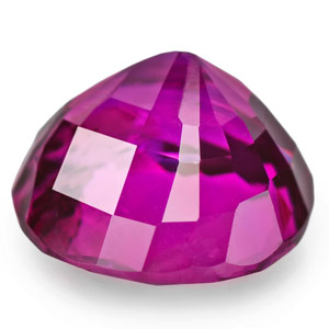 2.58-Carat Superb Eye-Clean Deep Reddish Purple Unheated Ruby - Click Image to Close