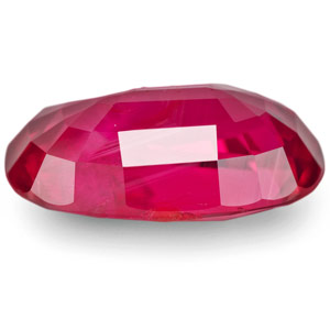 5.23-Carat Neon Pinkish Red Unheated Ruby from Mozambique - Click Image to Close