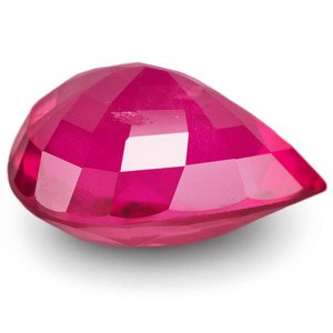 4.01-Carat Exceptional VS-Clarity Pear-Shaped Unheated Ruby - Click Image to Close