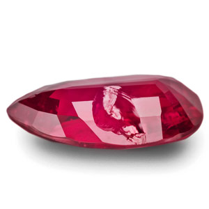 2.01-Carat Elegant Intense Red Unheated Pear-Shaped Ruby - Click Image to Close
