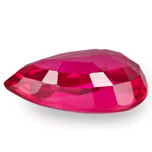 1.03-Carat Eye-Clean Intense Pinkish Red Unheated Ruby - Click Image to Close