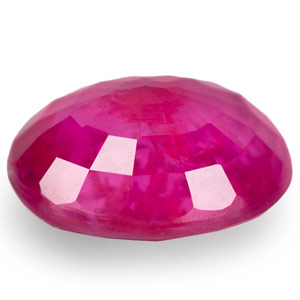 0.53-Carat Unheated Pink Red Ruby from Mozambique - Click Image to Close