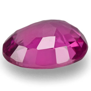 0.76-Carat Eye-Clean Intense Pinkish Purple Ruby from Mozambique - Click Image to Close