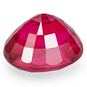 0.64-Carat Pinkish Orangish Red Ruby from Mozambique - Click Image to Close