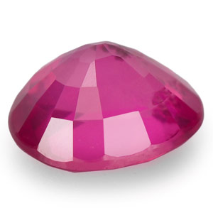 0.48-Carat Unheated Deep Pink Red Ruby from Mozambique - Click Image to Close