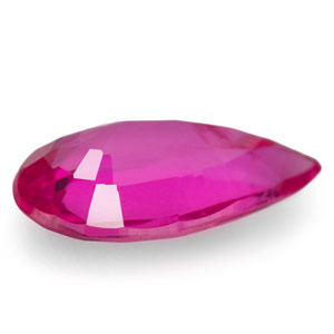 0.34-Carat Natural & Untreated Eye-Clean Pinkish Red Ruby - Click Image to Close