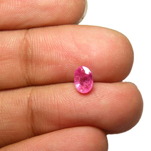 1.18-Carat AIGS-Certified Unheated Burmese Pink Sapphire - Click Image to Close