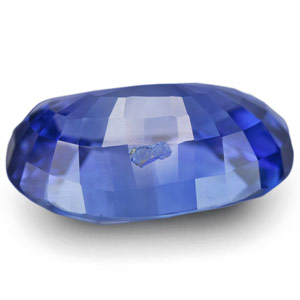 5.72-Carat Unheated Deep Blue Sapphire from Sri Lanka (GIA) - Click Image to Close