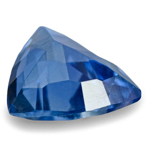 0.42-Carat VVS Trilliant-Cut Cornflower Blue Madagascar Sapphire - Click Image to Close