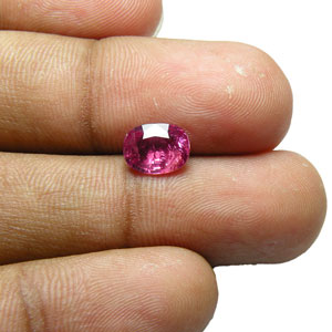 1.74-Carat Pink Sapphire from Mozambique (Unheated) - Click Image to Close