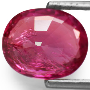 2.44-Carat Lustrous Pinkish Purple Unheated Sapphire (AIGS) - Click Image to Close