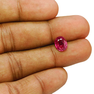 2.44-Carat Lustrous Pinkish Purple Unheated Sapphire (AIGS) - Click Image to Close