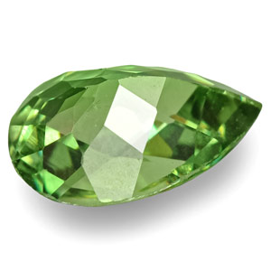 0.61-Carat Vivid Green VVS-Clarity Checker-Cut Demantoid Garnet - Click Image to Close