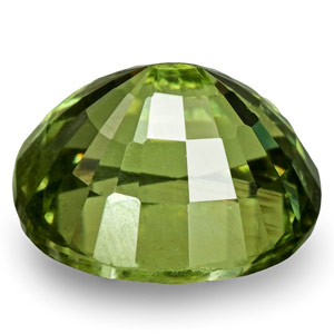 0.67-Carat Bright Deep Green Demantoid Garnet from Namibia - Click Image to Close