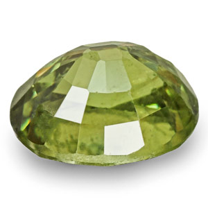 0.71-Carat Vivid Yellowish Green Eye-Clean Demantoid Garnet - Click Image to Close