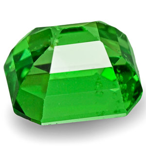 0.94-Carat Vivid Neon Green Tsavorite Garnet from Tsavo Mines - Click Image to Close
