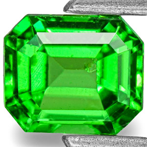 Garnet Tsavorite. 0.11 cts. Tsavorite Mine, Gogogogo Township