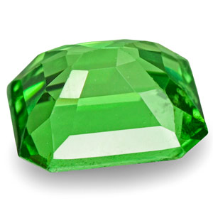 0.69-Carat Vivid Neon Green Eye-Clean Kenyan Tsavorite Garnet - Click Image to Close