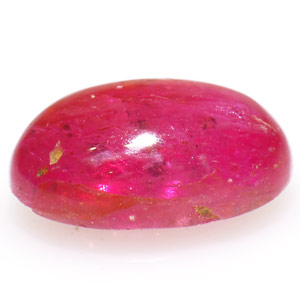 3.08-Carat Pinkish Red Cabochon-Cut Ruby from Mogok, Burma - Click Image to Close